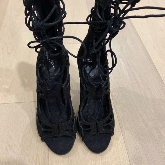 Giuseppe Zanotti Lace Up Sandals Size 8 - Picture 4 of 7